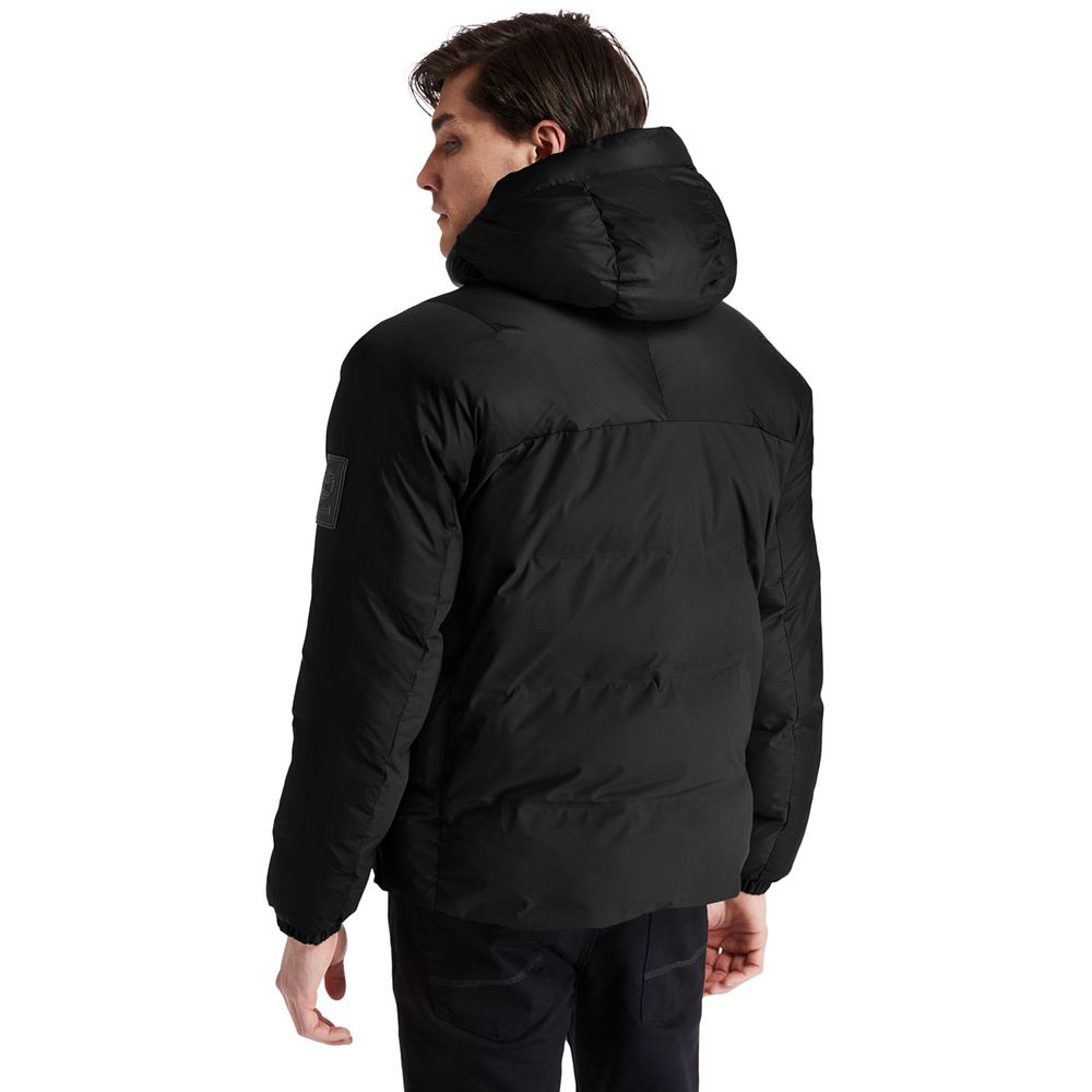 Timberland Mens Jackets Neo Summit Hooded Winter - Black - India CW3540682